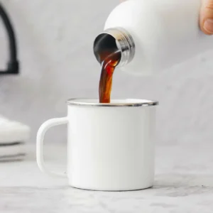 Emajlirana metalna šolja za sublimaciju, 350 ml
