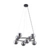 Chandelier ANABELLE 6844 8xG9 black 6844