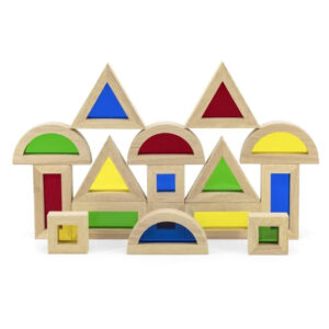 Drvena senzorna geometrijska tela